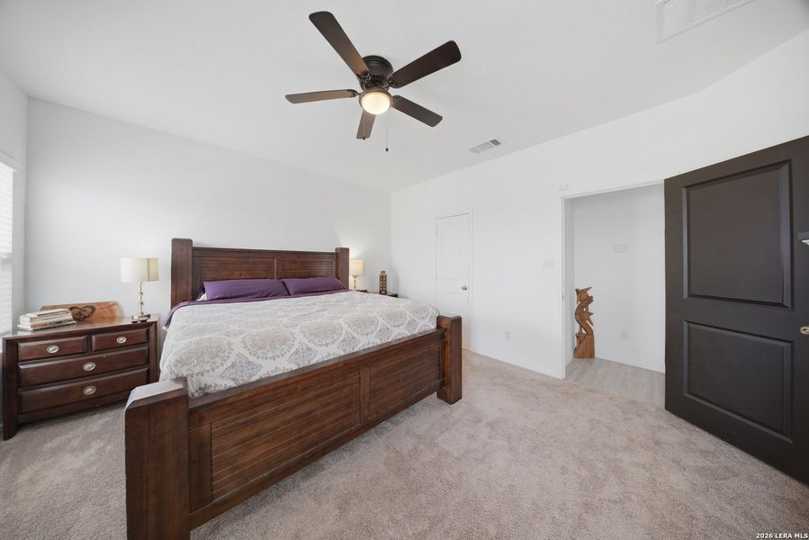 Furnished interior view inside a new home in Sage Meadows, St. Hedwig (Image 6).