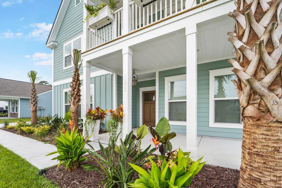 Front exterior of a new home in , Johns Island, SC, highlighting curb appeal (Image 18). Front exterior of a new home in , Johns Island, SC, highlighting curb appeal (Image 18).