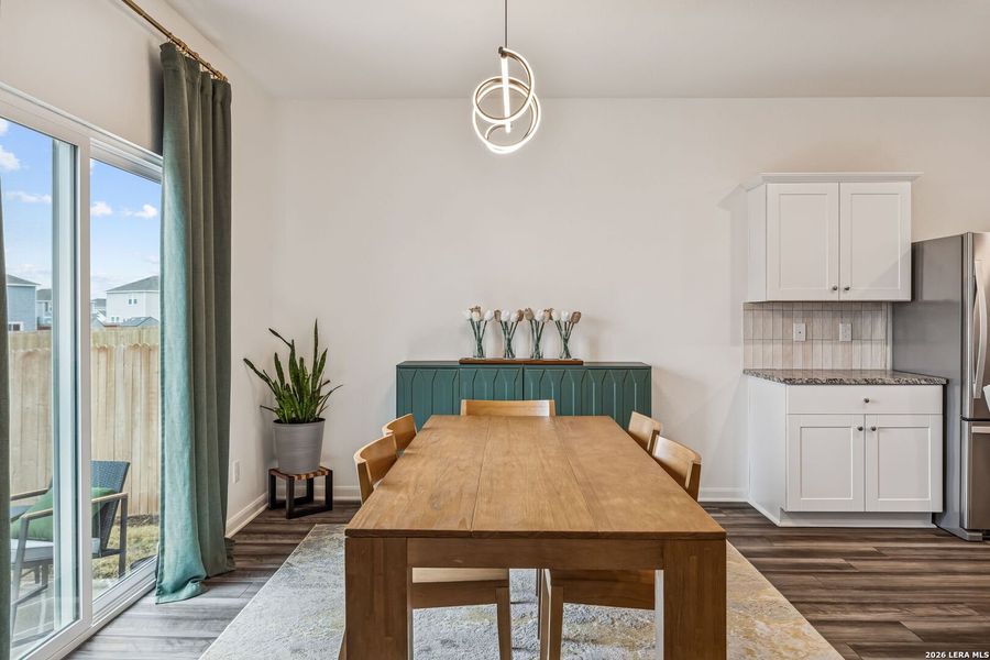 Furnished interior view inside a new home in Liberte, Converse (Image 9). Furnished interior view inside a new home in Liberte, Converse (Image 9).