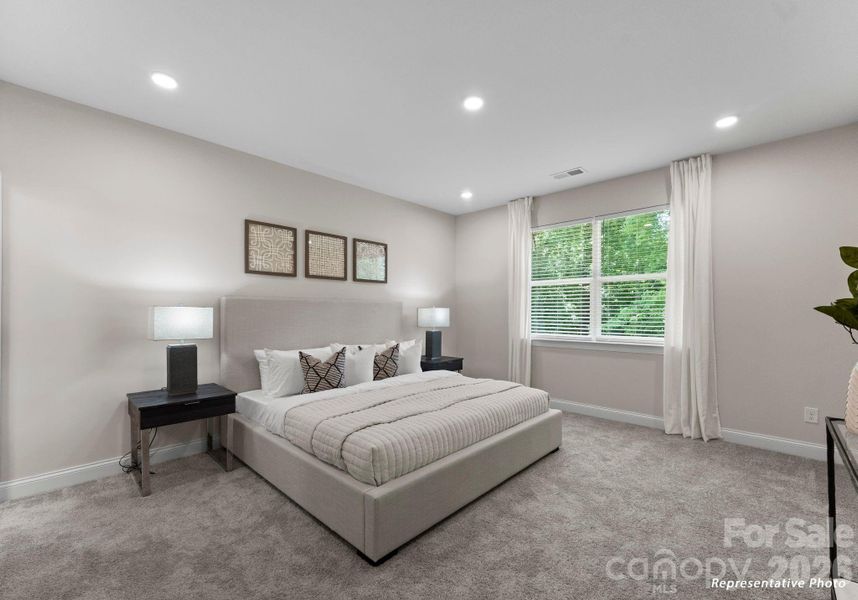 Furnished interior view inside a new home in , Charlotte (Image 16).