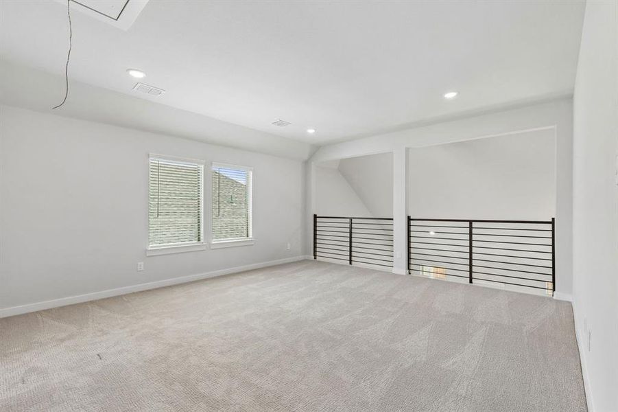 Game Room in the Winters home plan by Trophy Signature Homes – REPRESENTATIVE PHOTO Game Room in the Winters home plan by Trophy Signature Homes – REPRESENTATIVE PHOTO