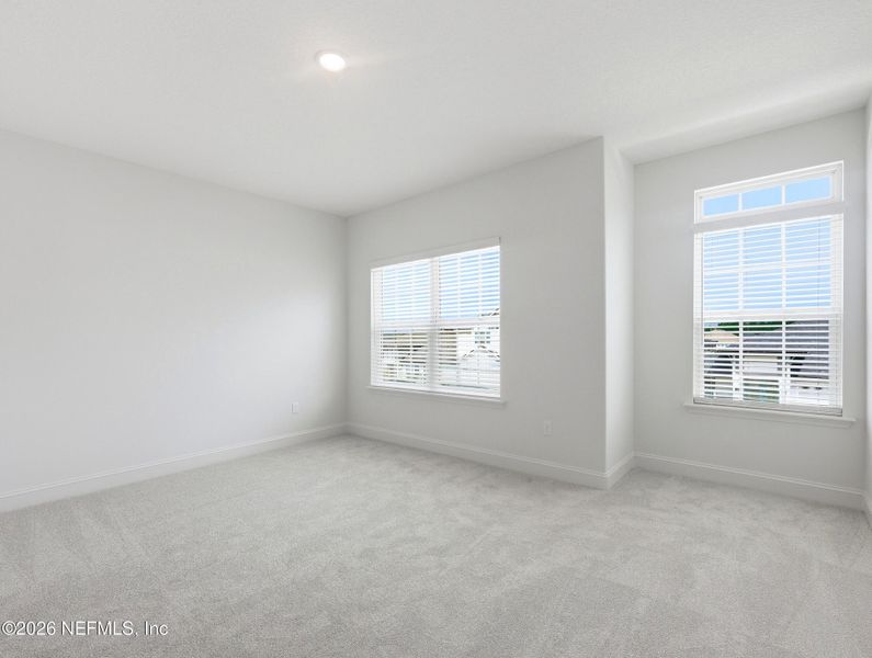Spacious, unfurnished interior of a new home in Silver Landing At Silverleaf, St. Augustine (Image 60).