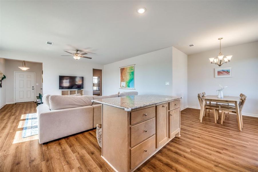 Furnished interior view inside a new home in , Gunter (Image 11).