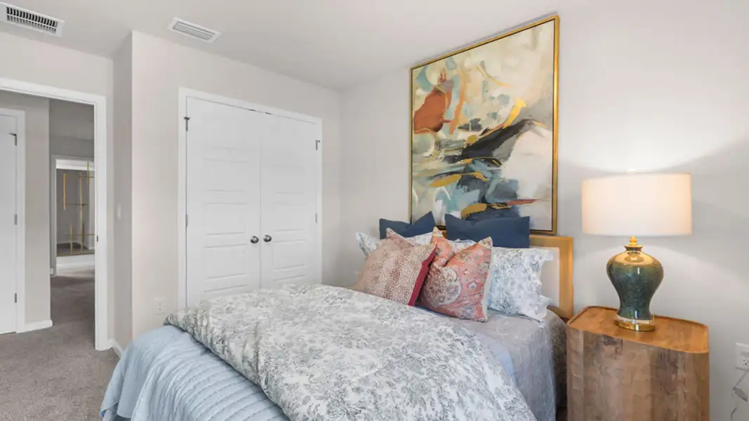 Furnished interior view inside a new home in Horseman's Bluff, Tallahassee (Image 29). Furnished interior view inside a new home in Horseman's Bluff, Tallahassee (Image 29).