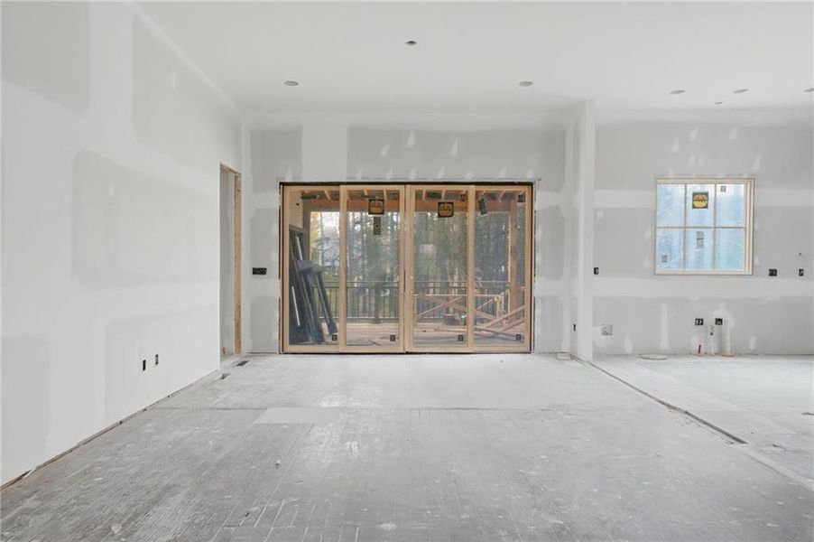 In-progress construction of a new home in , Marietta, GA (Image 6).