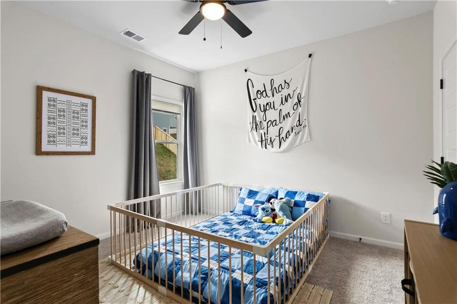 Furnished interior view inside a new home in , Cartersville (Image 10).