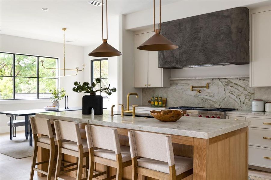 Furnished interior view inside a new home in , Dallas (Image 23).