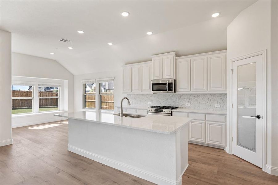 Furnished interior view inside a new home in East Oak Creek 50-55, Commerce (Image 9).