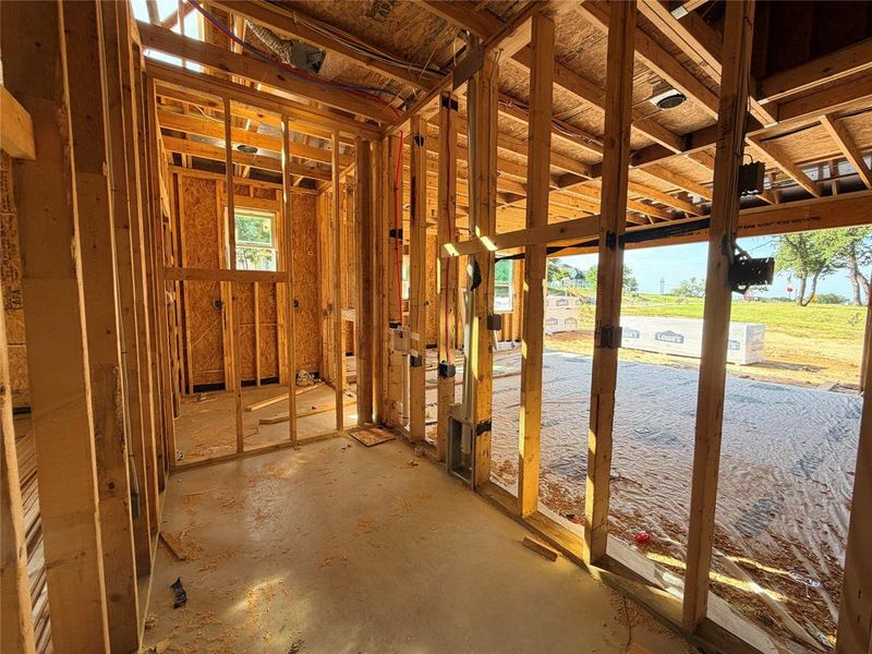 In-progress construction of a new home in Monarch Manor, Poolville, TX (Image 13).