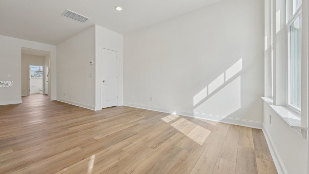 Representative furnished interior of a home built from the Rochester by DRB Homes in Battle Bridge, Raleigh (Image 5). Representative furnished interior of a home built from the Rochester by DRB Homes in Battle Bridge, Raleigh (Image 5).