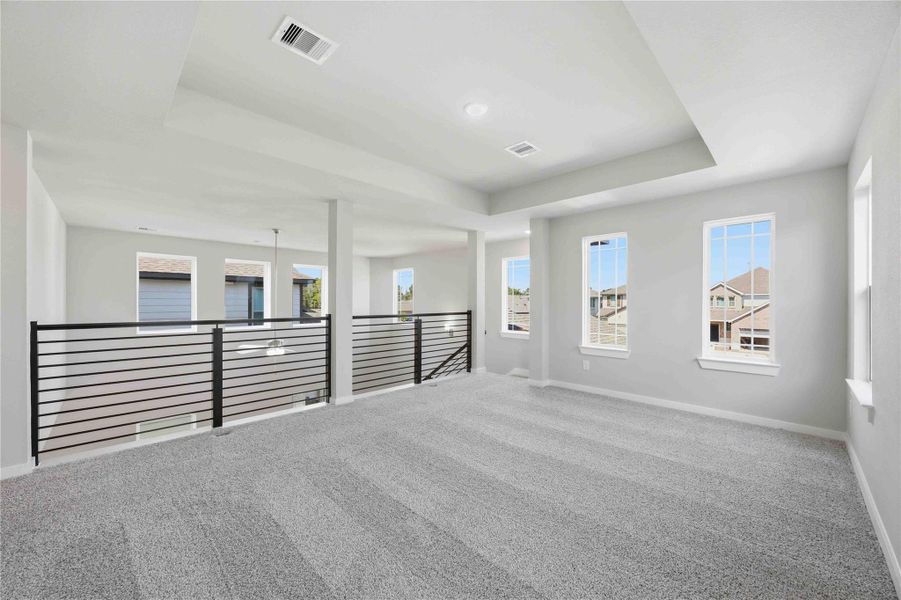 Spacious, unfurnished interior of a new home in Bluebonnet Village, Bellville (Image 17). Spacious, unfurnished interior of a new home in Bluebonnet Village, Bellville (Image 17).