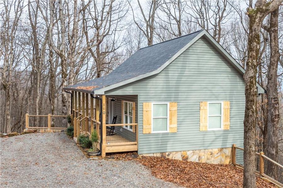 Exterior details and patio area of a home in , Jasper (Image 2). Exterior details and patio area of a home in , Jasper (Image 2).