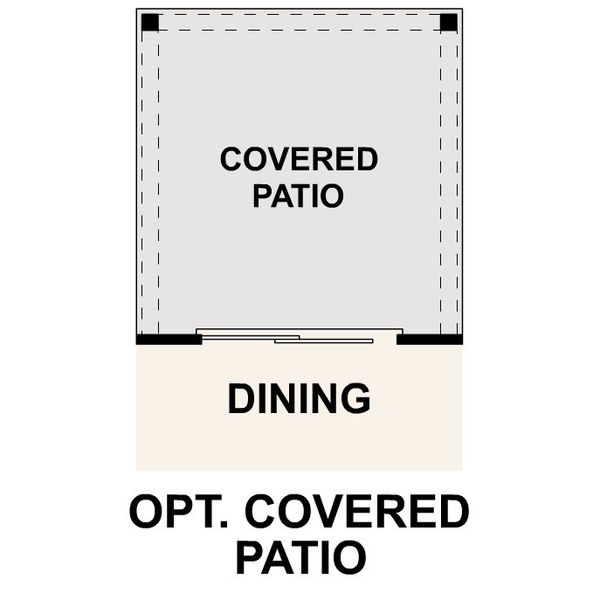 2D floor plan layout for the Raybun by Century Communities in Grants Landing, Salisbury, NC (Image 4).