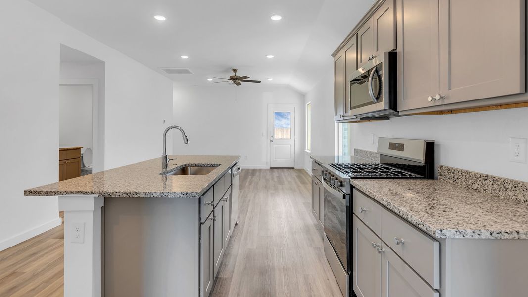 Furnished interior view inside a new home in Terra Vista, Lubbock (Image 6).