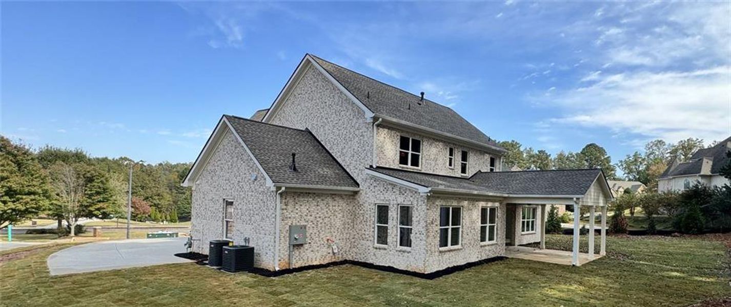 Exterior details and patio area of a home in , Marietta (Image 20).