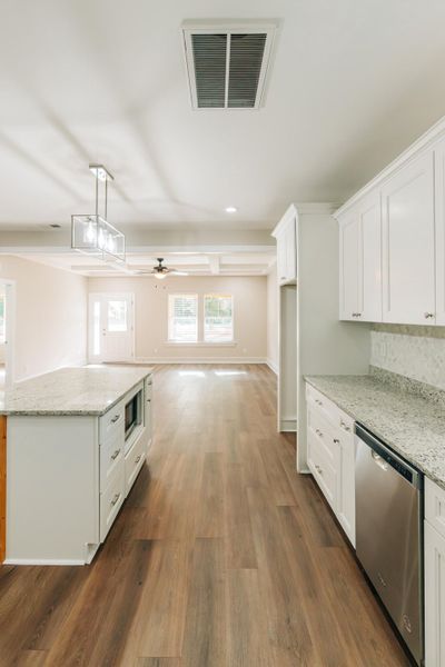 Furnished interior view inside a new home in , Walterboro (Image 3).