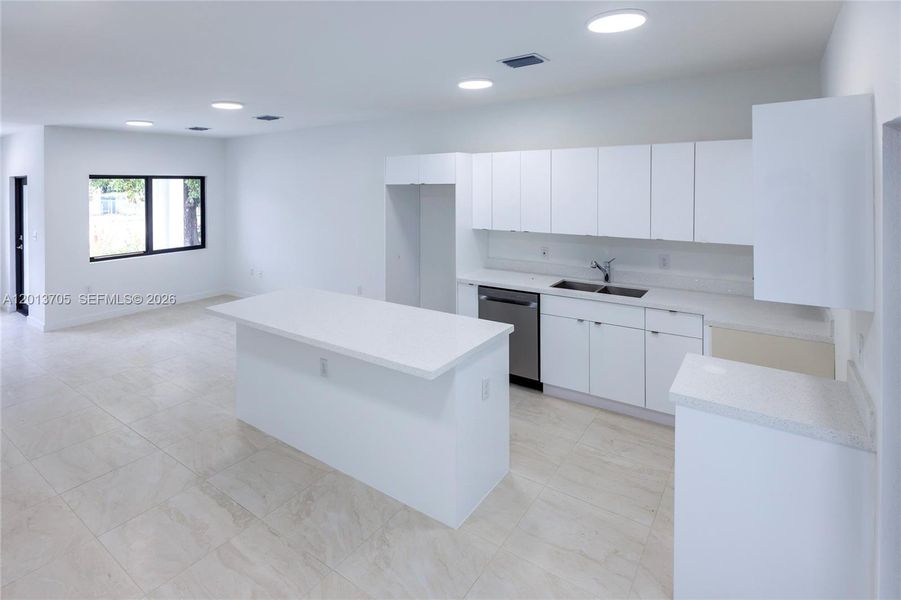 Furnished interior view inside a new home in , Miami (Image 4).