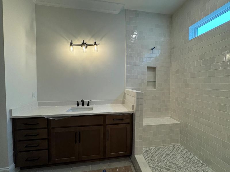 The Marshall C Primary Suite Bathroom