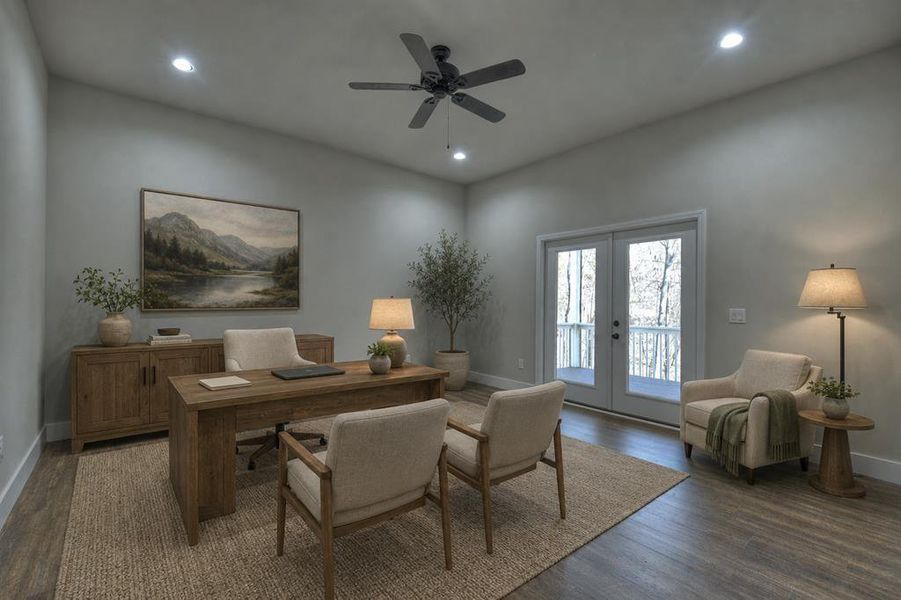 Furnished interior view inside a new home in , Ellijay (Image 14). Furnished interior view inside a new home in , Ellijay (Image 14).