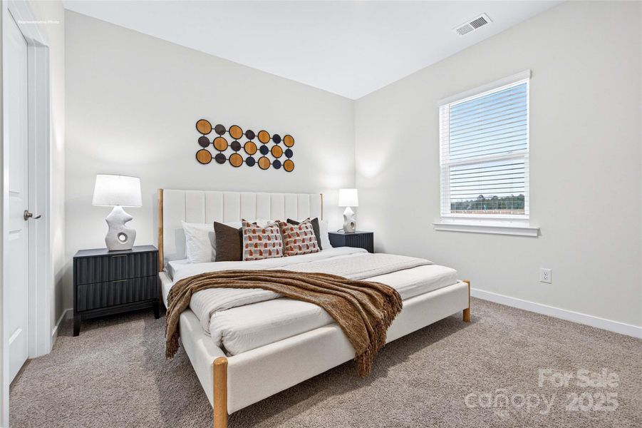Furnished interior view inside a new home in Woodhaven at Chester, Chester (Image 10).
