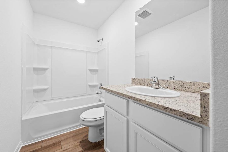 Furnished interior view inside a new home in , Jarrell (Image 3).