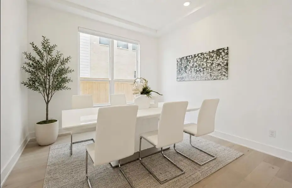 Furnished interior view inside a new home in , Frisco (Image 6).