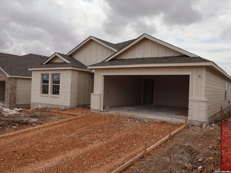 In-progress construction of a new home in Paloma Park, Converse, TX (Image 19).
