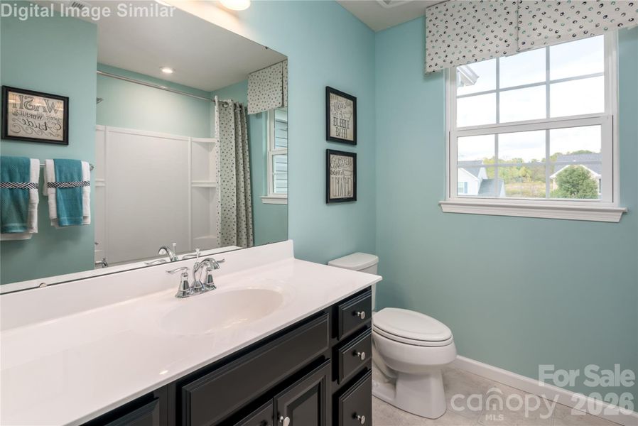 Sunshine and soak time — this guest bath brings the spa vibes home! Sunshine and soak time — this guest bath brings the spa vibes home!