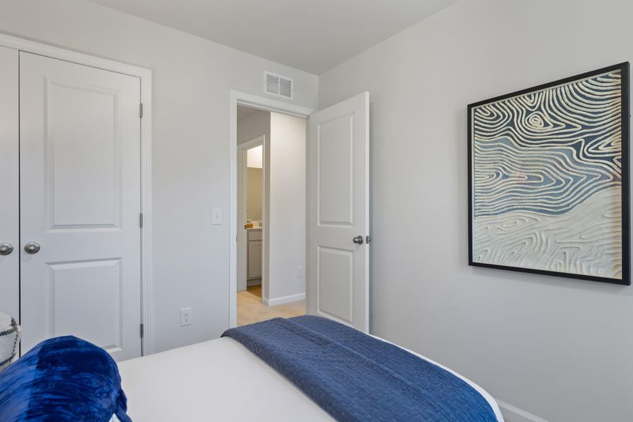 Furnished interior view inside a new home in , Summerville (Image 12).