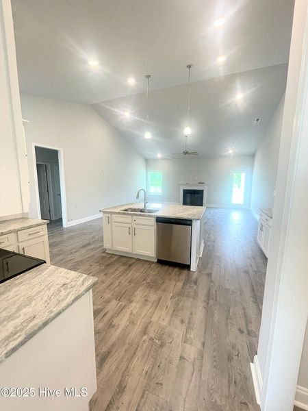 Furnished interior view inside a new home in Athens Acres, New Bern (Image 3).