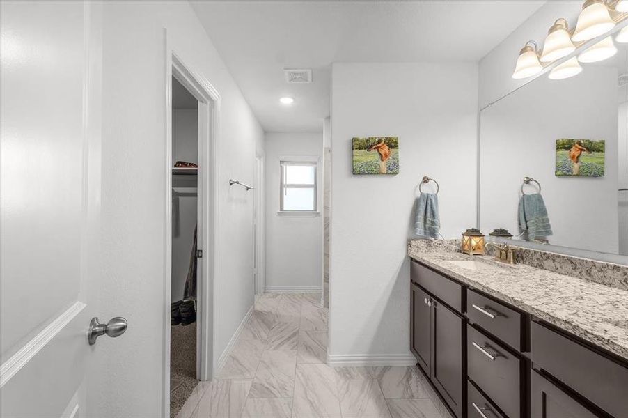 Furnished interior view inside a new home in , Poolville (Image 15).