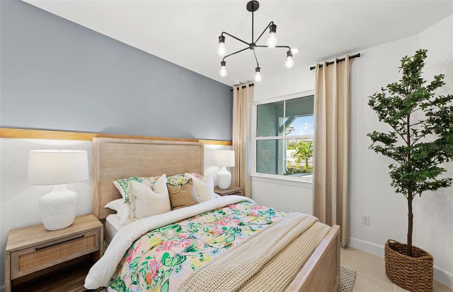 Furnished interior view inside a new home in Shores at Stillwater, Englewood (Image 4).