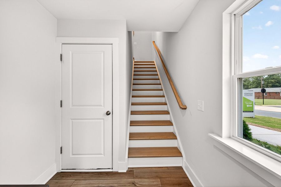 Spacious, unfurnished interior of a new home in Context at Oakhurst, Charlotte (Image 20).