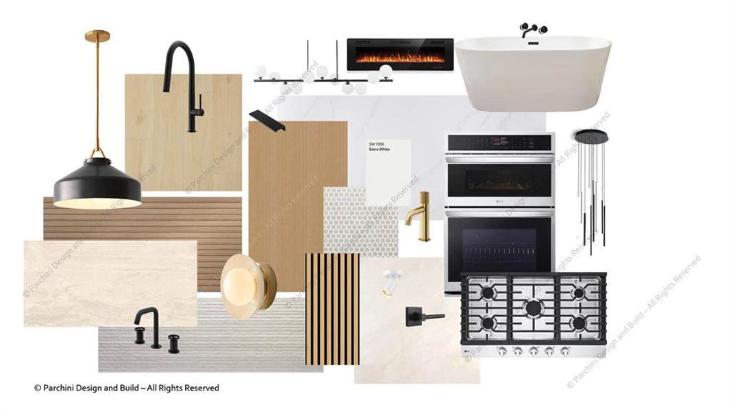 Sample of building materials used in homes in , Dallas (Image 9).