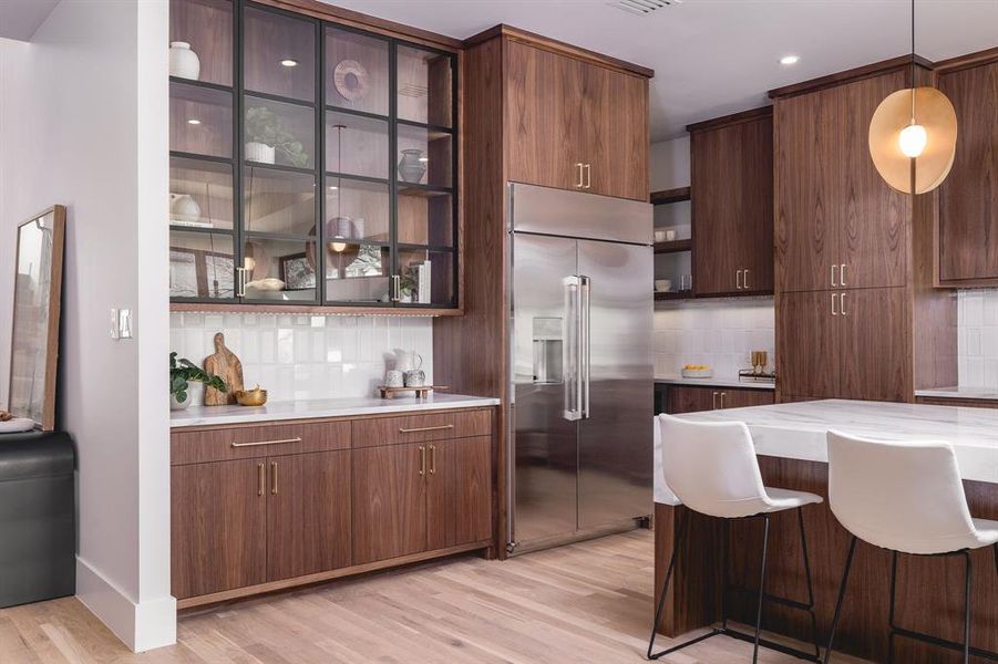 Furnished interior view inside a new home in , Dallas (Image 30).