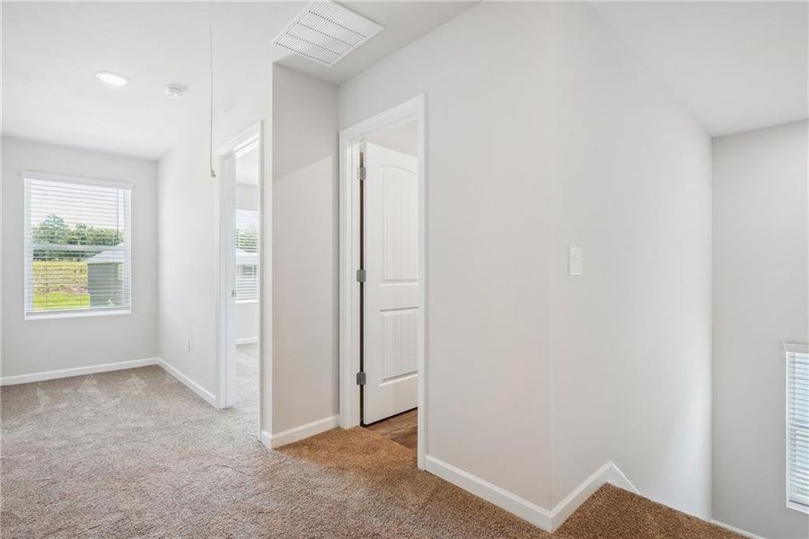Spacious, unfurnished interior of a new home in River Walk Farm, Covington (Image 15). Spacious, unfurnished interior of a new home in River Walk Farm, Covington (Image 15).