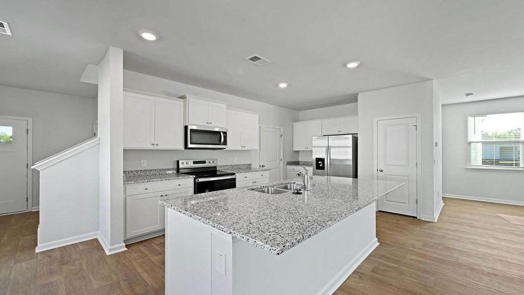 Furnished interior view inside a new home in Lakeview at Kitfield, Moncks Corner (Image 3).