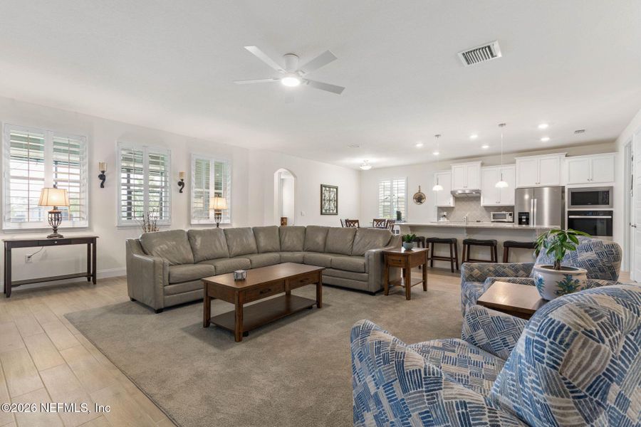 Furnished interior view inside a new home in , Ormond Beach (Image 32). Furnished interior view inside a new home in , Ormond Beach (Image 32).