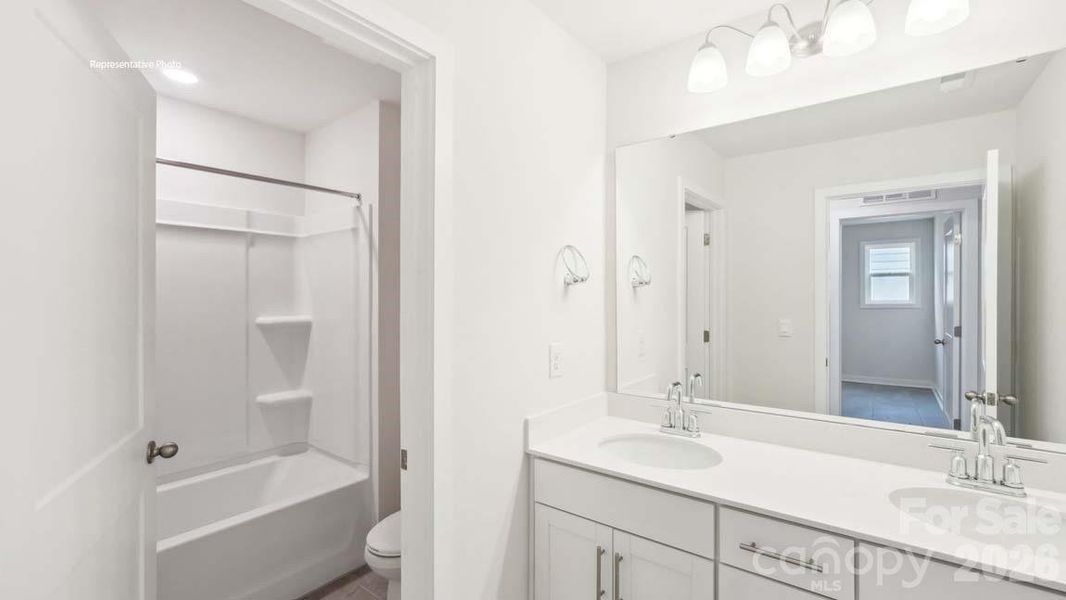 Furnished interior view inside a new home in Westport, York (Image 9).