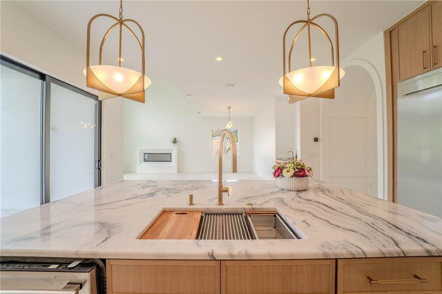 Close-up of interior finishes inside a home in , Tampa (Image 55).