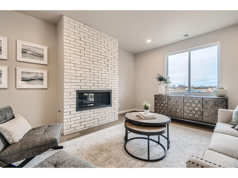 Furnished interior view inside a new home in Country Club Reserve, Fort Collins (Image 5).