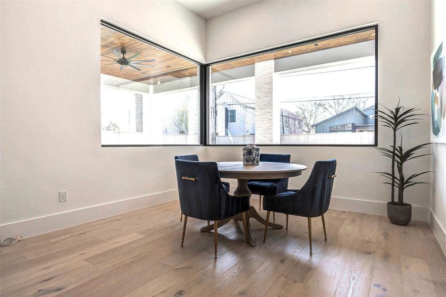 Furnished interior view inside a new home in , Houston (Image 35).