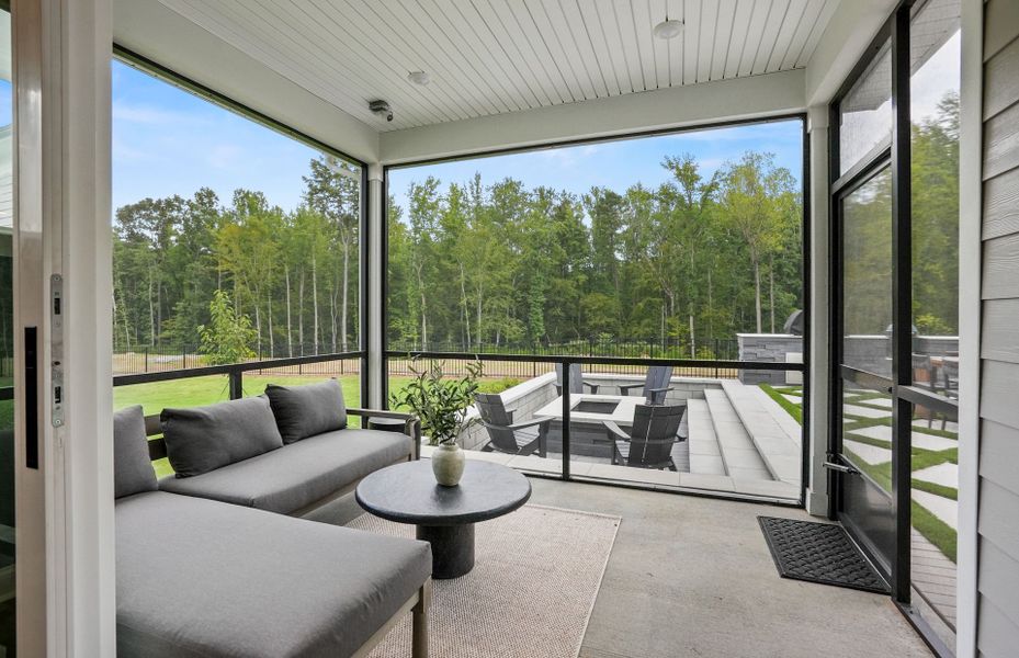 Exterior details and patio area of a home in Forest Creek, Waxhaw (Image 27). Exterior details and patio area of a home in Forest Creek, Waxhaw (Image 27).