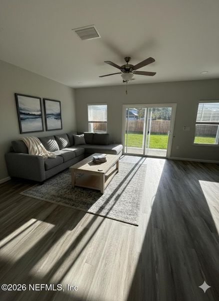 Furnished interior view inside a new home in , Jacksonville (Image 9).