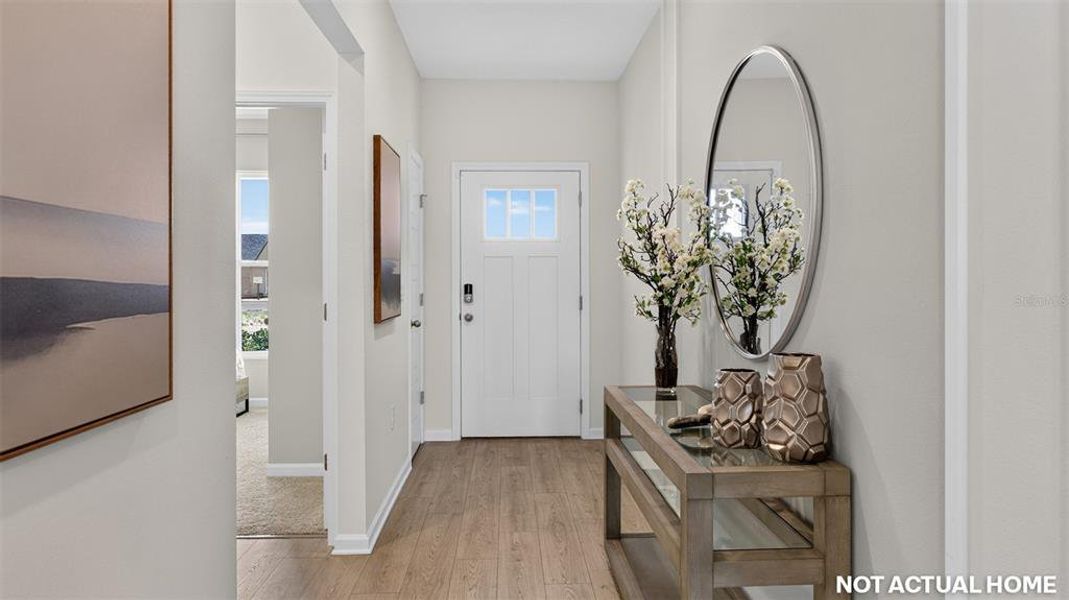 Furnished interior view inside a new home in Sawmill Branch, Palm Coast (Image 5).