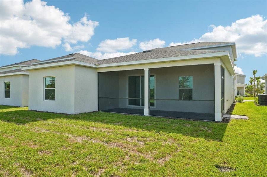 Exterior details and patio area of a home in Lennar at Turnleaf, Punta Gorda (Image 29). Exterior details and patio area of a home in Lennar at Turnleaf, Punta Gorda (Image 29).