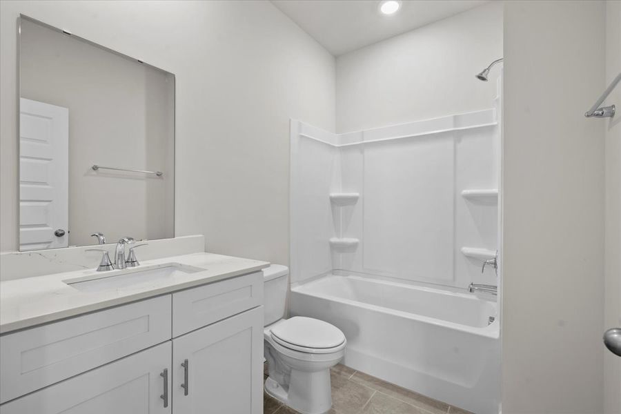 Furnished interior view inside a new home in Creek Ridge - Heritage Collection, Spartanburg (Image 8).