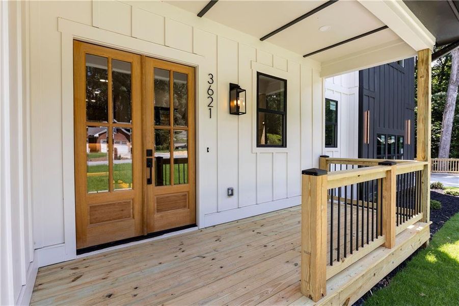 Exterior details and patio area of a home in , Peachtree Corners (Image 26).