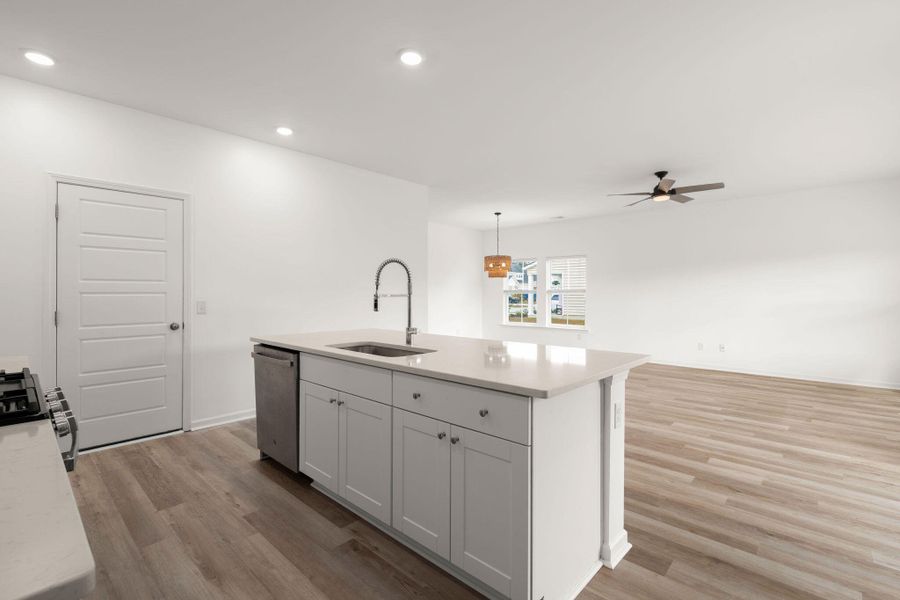 Furnished interior view inside a new home in , Summerville (Image 6). Furnished interior view inside a new home in , Summerville (Image 6).