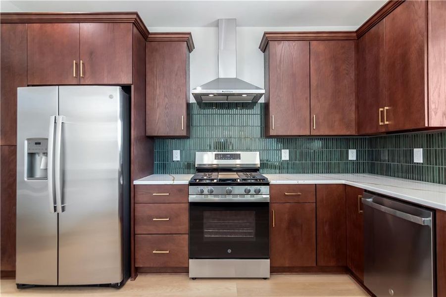 Furnished interior view inside a new home in , Ellijay (Image 11).